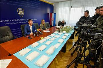 Splitska policija zaplijenila više od 18 kilograma amfetamina