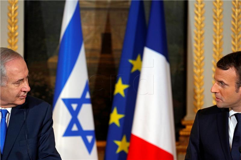 FRANCE ISRAEL DIPLOMACY JERUSALEM