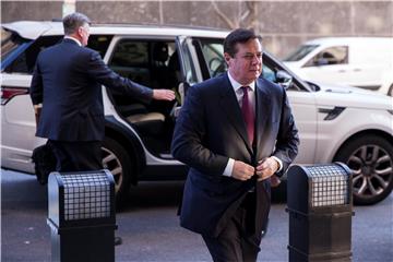 USA GOVERNMENT MANAFORT IN COURT