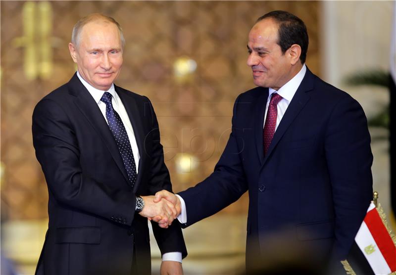 Putin i Sisi razgovarali o ponovnom otvaranju letova između dvije države