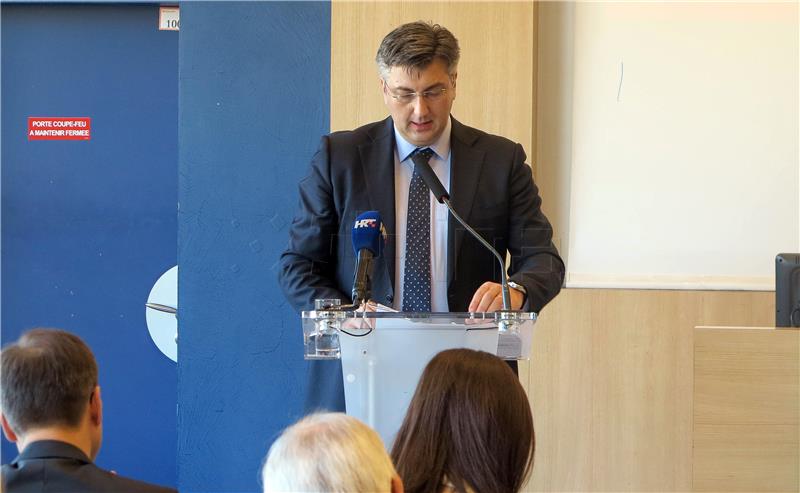 Plenkovic says better communication with public about EU a way of countering populism