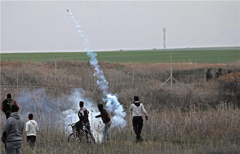 MIDEAST ISRAEL PALESTINIANS CLASHES EAST GAZA