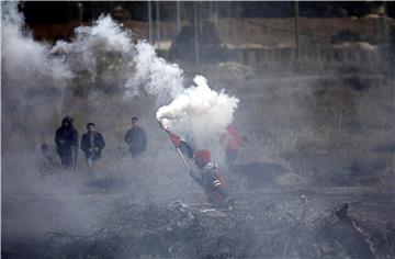 MIDEAST ISRAEL PALESTINIANS CLASHES EAST GAZA