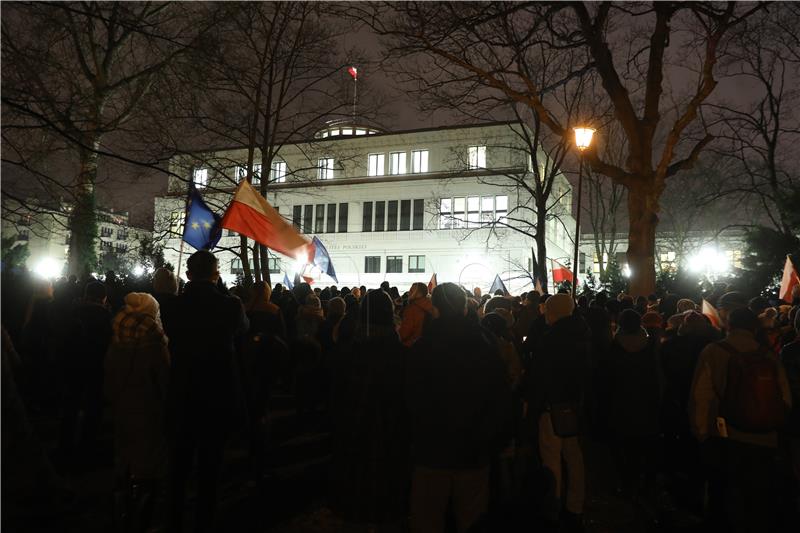 POLAND PROTEST ANTIGOVERNMENT