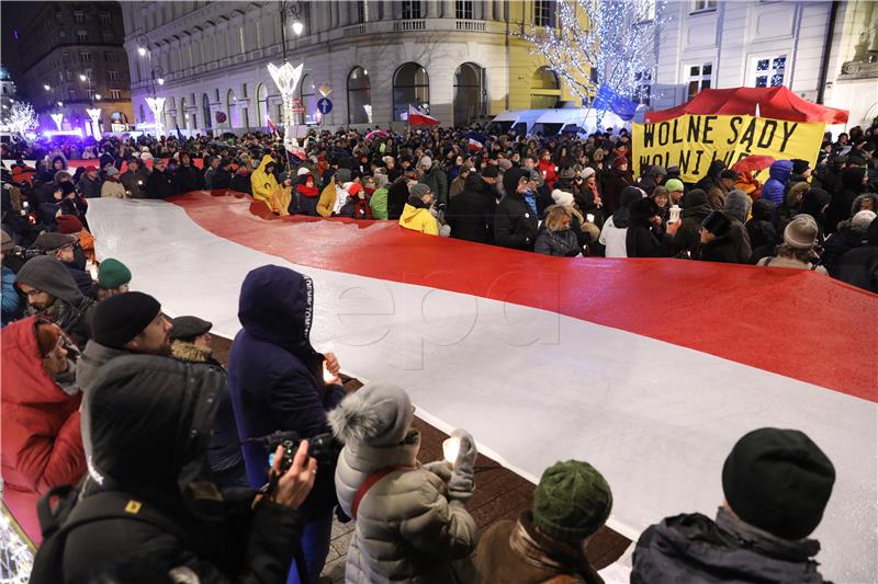 POLAND PROTEST JUDICIARY