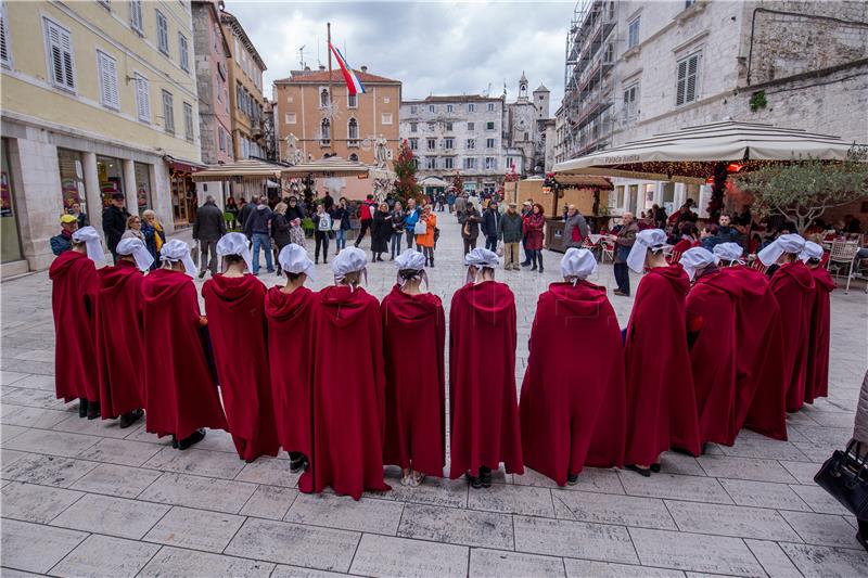 Split: Prosvjedna akcija 'STOP fundamentalističkom nasilju nad ženama'