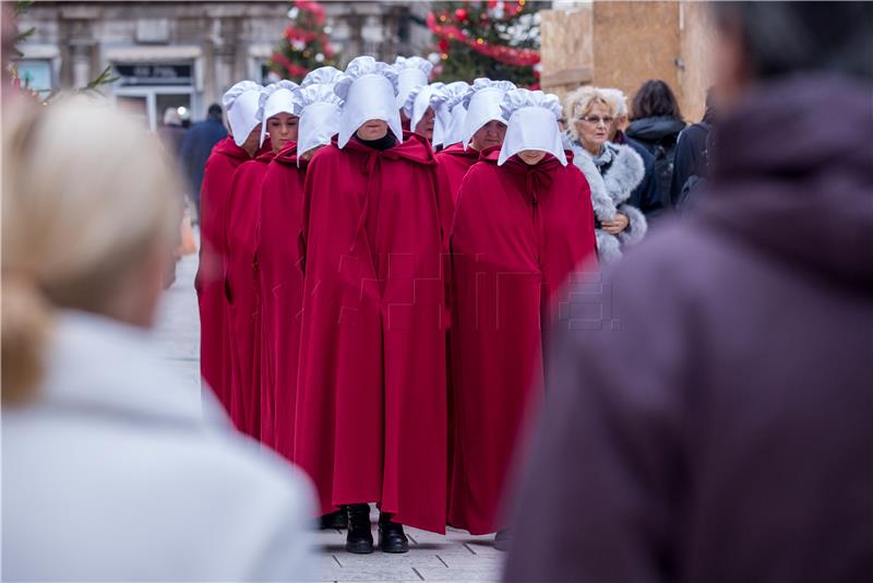 Split: Prosvjedna akcija 'STOP fundamentalističkom nasilju nad ženama'