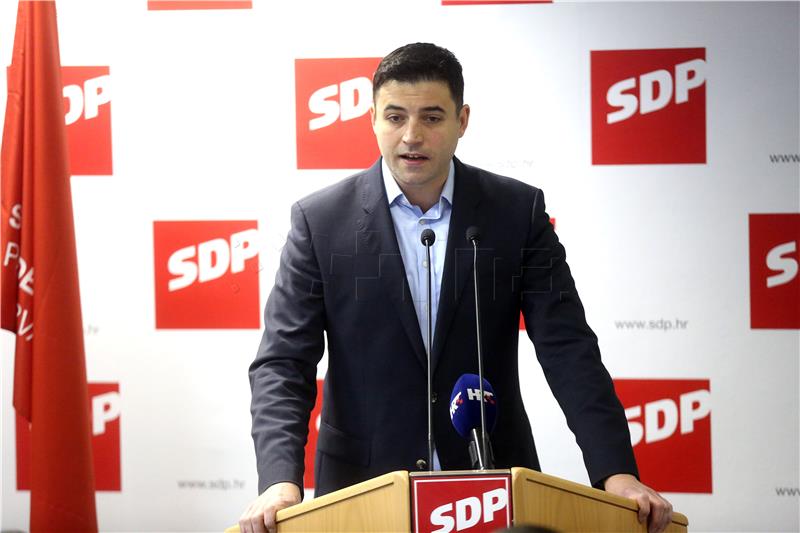 Bernardic: SDP is only barrier against retrogressive forces