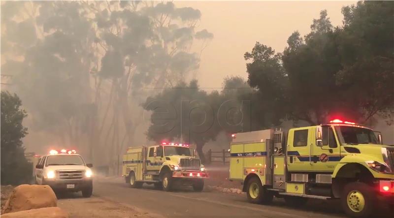 USA WILDFIRE CALIFORNIA