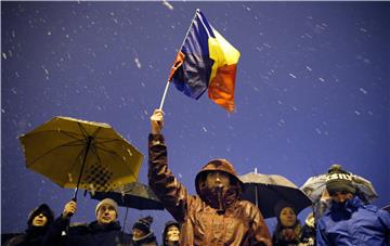 ROMANIA JUSTICE PROTEST