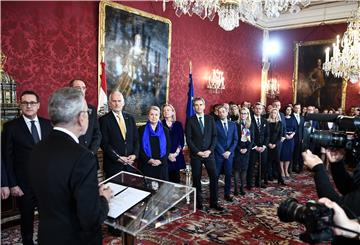 AUSTRIA GOVERNMENT INAUGURATION