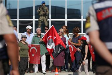 (FILE) TURKEY TRIALS CUMHURIYET PROTEST MESALE TOLU