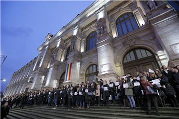 ROMANIA JUSTICE PROTEST