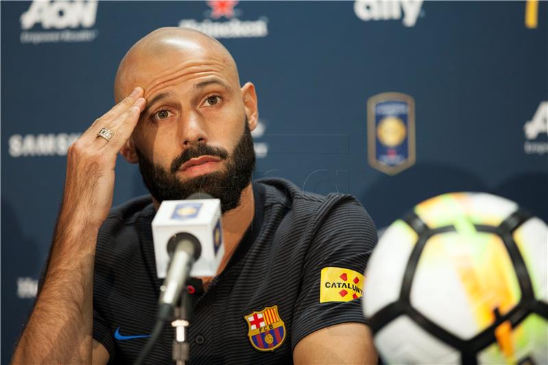 (FILE) SPAIN SOCCER MASCHERANO