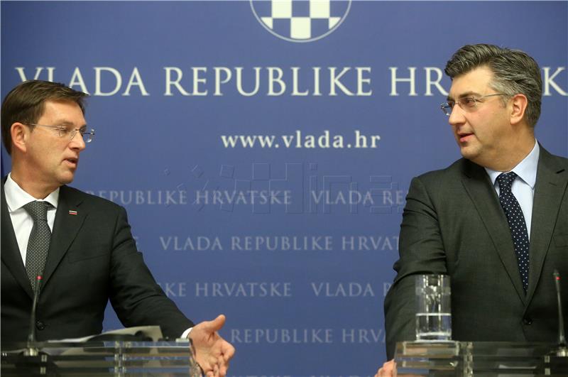 Plenković i Cerar nisu približili stajališta oko granice