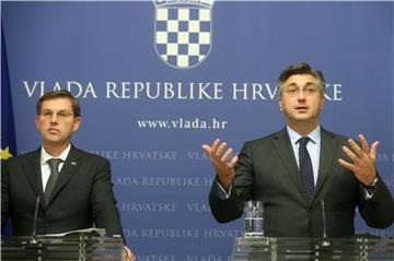  Izjave nakon susreta hrvatskog premijera Andreja Plenkovića i Mire Cerara