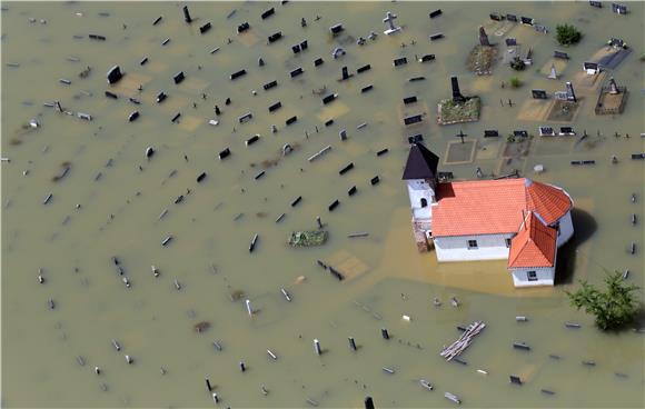 Croatian-Serbian flood protection project completed