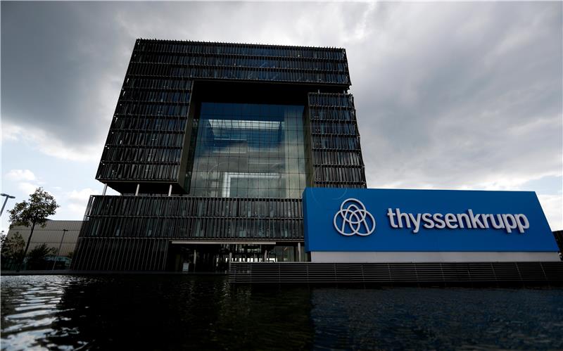 (FILE) GERMANY STEEL INDUSTRY THYSSENKRUPP TATA