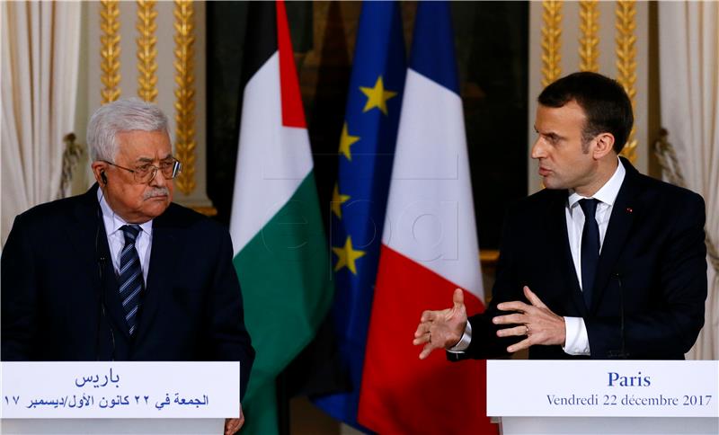 FRANCE PALESTINIANS DIPLOMACY