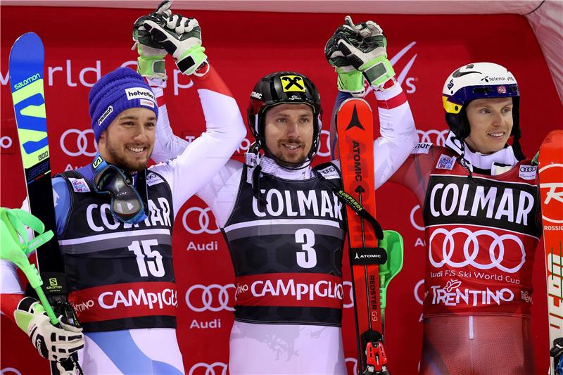 Slalom Madonna di Campiglio: Hirscher slavio za četiri stotinke