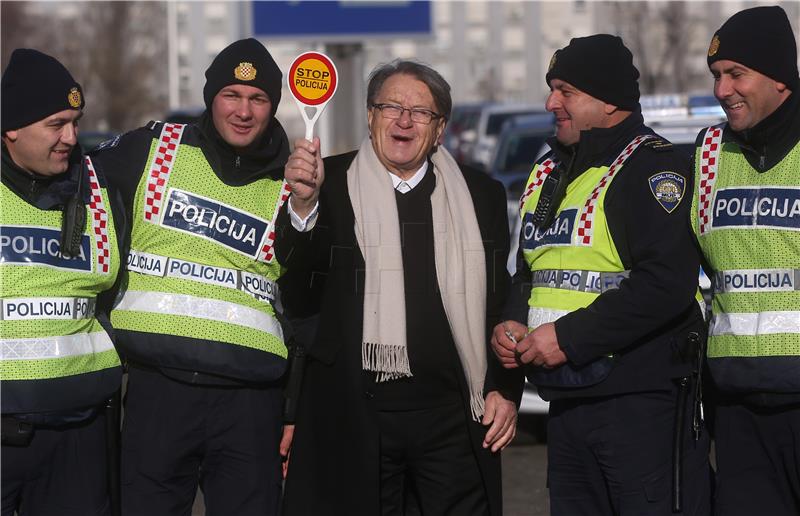 Miroslav Blažević pomagao policiji u akciji nadzora vožnje