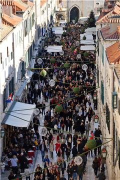 Tradicionalna kolenda za Badnjak u Dubrovniku