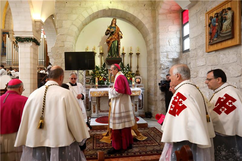 MIDEAST PALESTINIANS CHRISTMAS BETHLEHEM