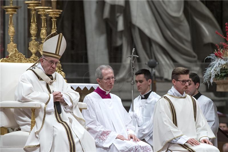 VATICAN CHRISTMAS MIDNIGHT MASS