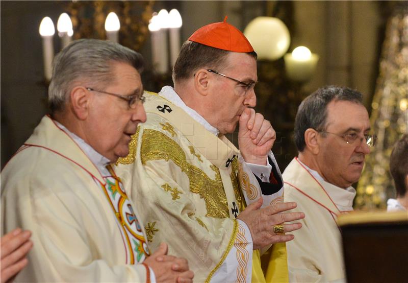 Koncelebrirana misa na Božić u zagrebačkoj katedrali