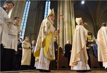 Koncelebrirana misa na Božić u zagrebačkoj katedrali