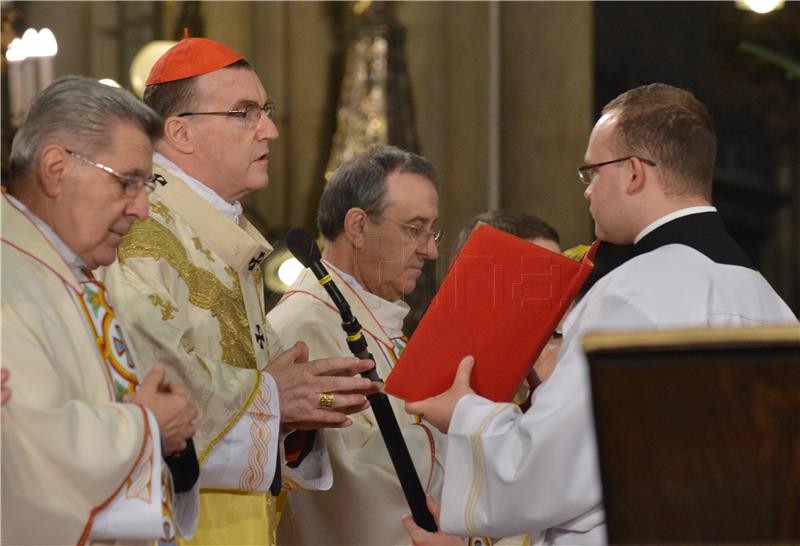 Koncelebrirana misa na Božić u zagrebačkoj katedrali