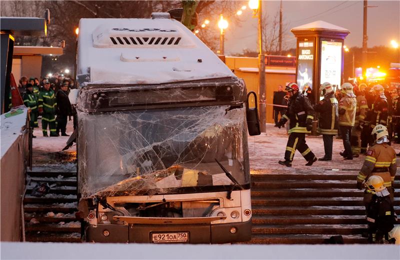 RUSSIA ACCIDENTS BUS CRASH