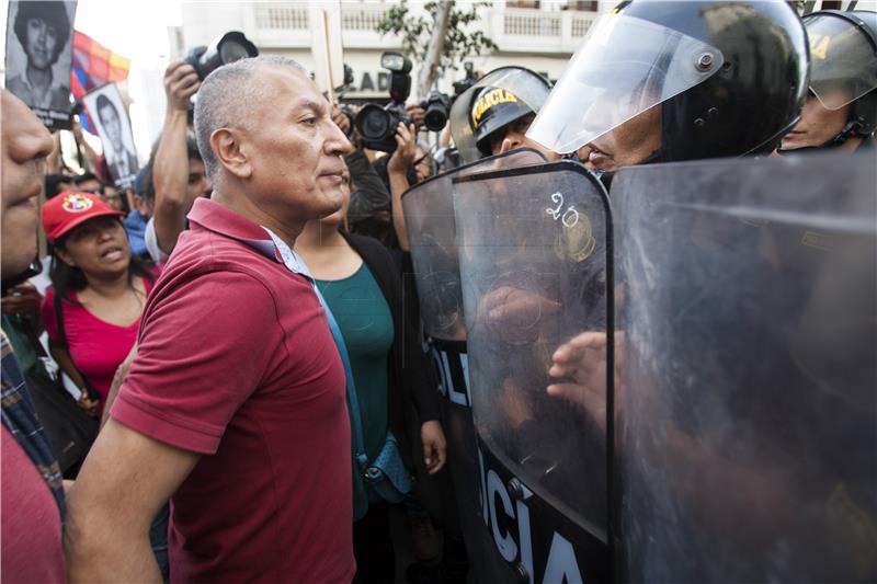 PERU PROTEST FUJIMORI PARDON