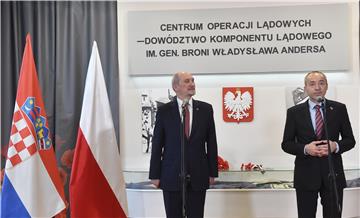 POLAND CROATIA DEFENCE DIPLOMACY