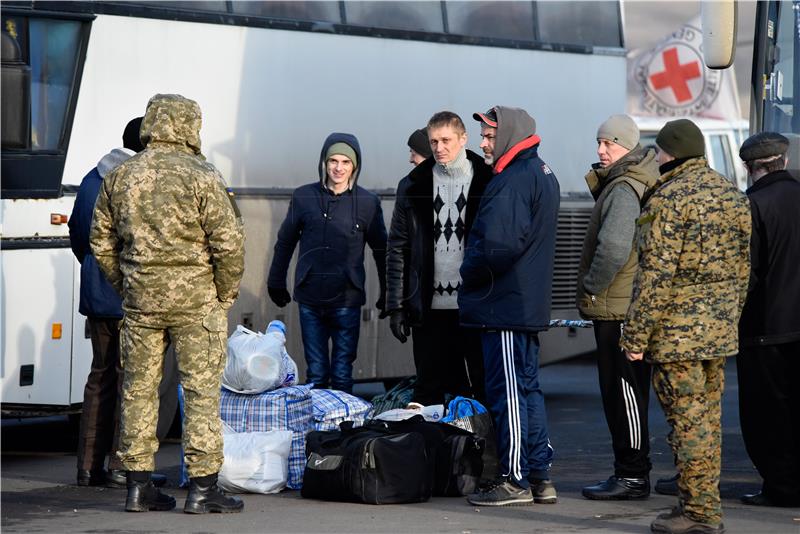 UKRAINE CRISIS PRISONERS SWAP