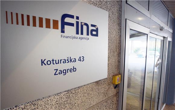 Fina: Krajem studenoga u blokadi 25,6 tisuća tvrtki i 322,8 tisuća građana