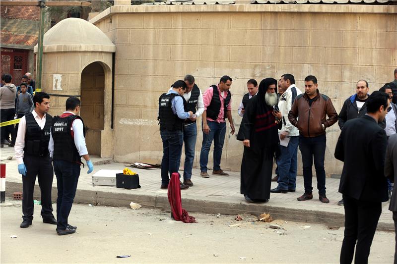 EGYPT UNREST CHURCH ATTACK