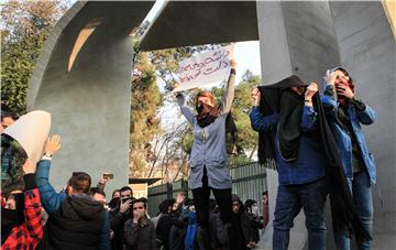 IRAN ANTI GOVERNMENT PROTEST