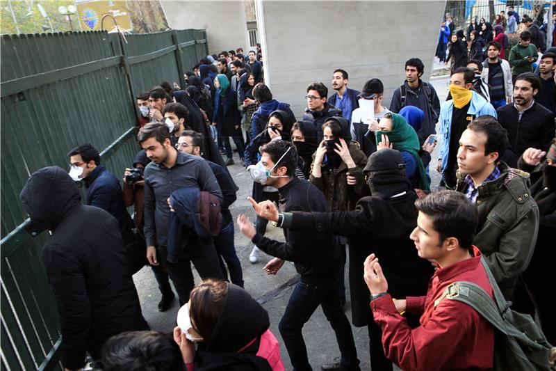 IRAN ANTI GOVERNMENT PROTEST