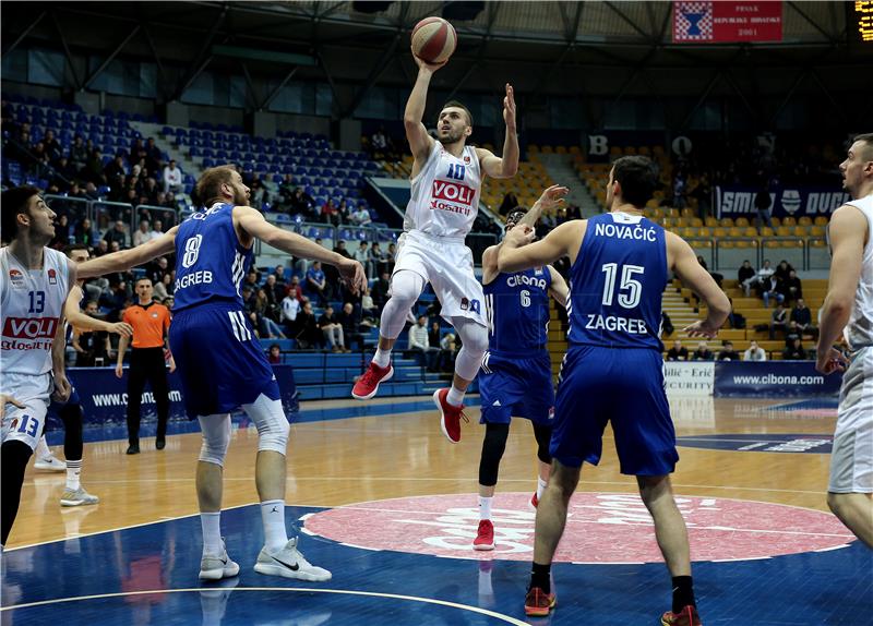 Košarkaška ABA liga Cibona - Budućnost