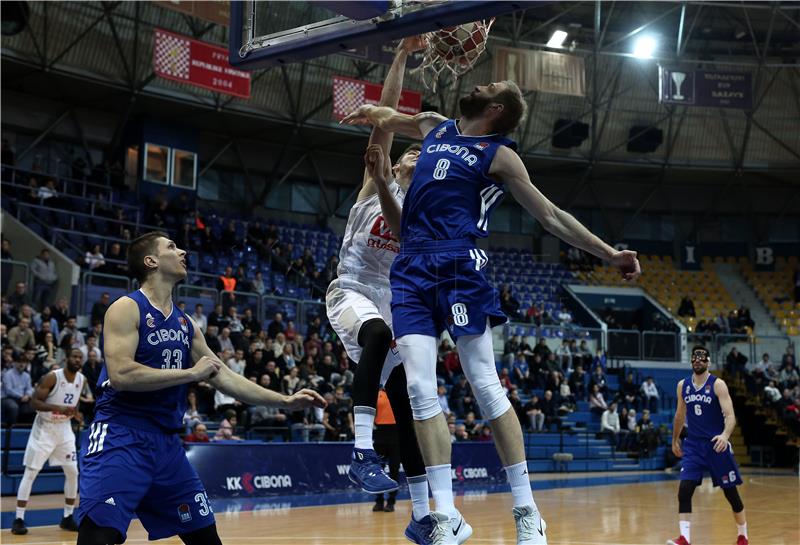 Košarkaška ABA liga Cibona - Budućnost