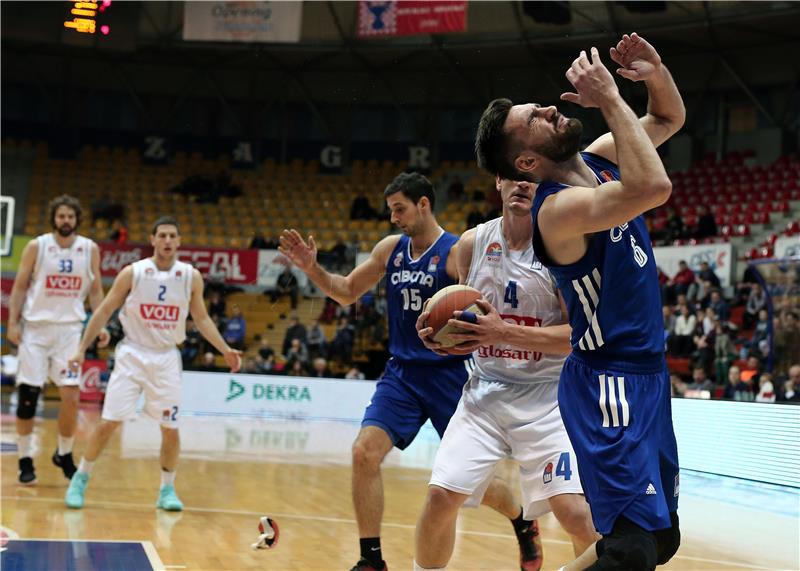 Košarkaška ABA liga Cibona - Budućnost