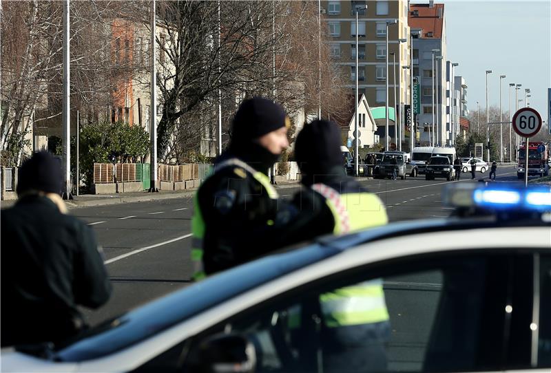 Zbog prijetnje samoubojstvom policijska blokada u Zagrebu