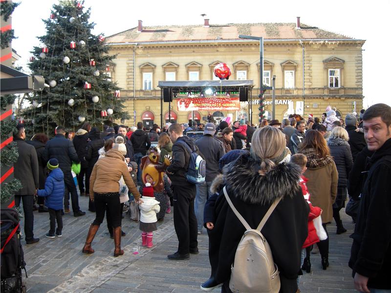 Dječji doček Nove godine u Sisku