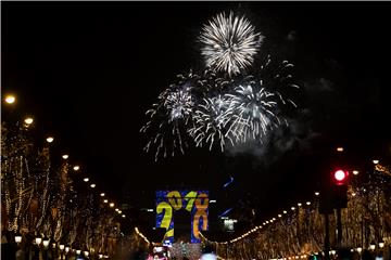 FRANCE NEW YEAR 2018