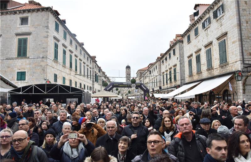 Novogodišnji koncert na Stradunu