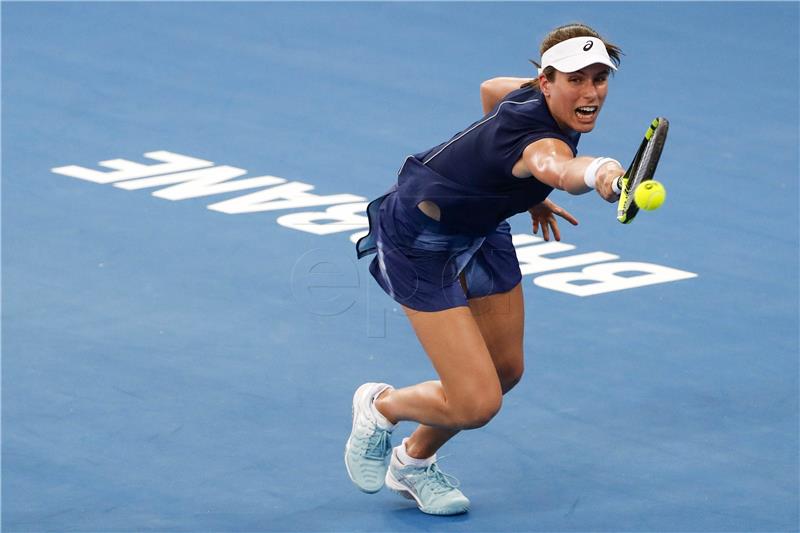 WTA Brisbane: Rezultati