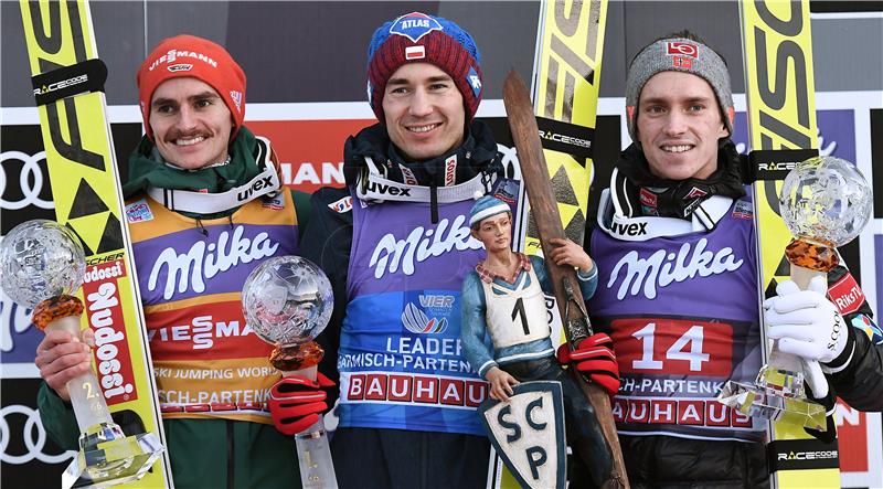 Stoch slavio i u Garmischu