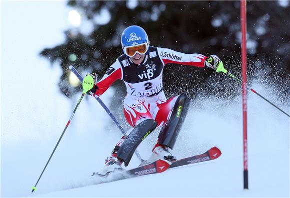 Austrians love Snow Queen slalom races