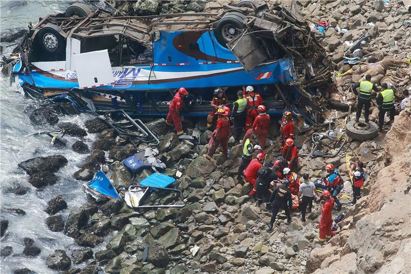 PERU BUS ACCIDENT